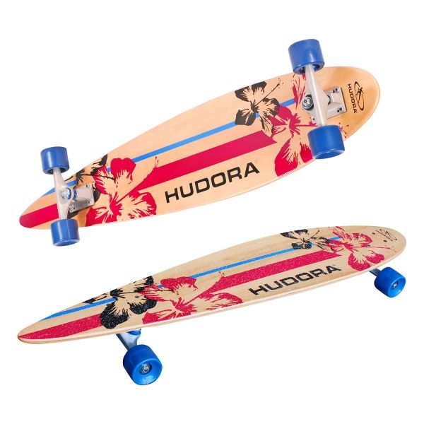 Стильный лонгборд Hudora Longboard ABEC 7