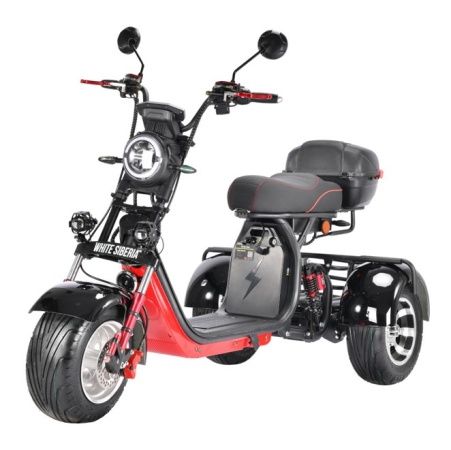 Электротрицикл White Siberia PRO Trike 3000W