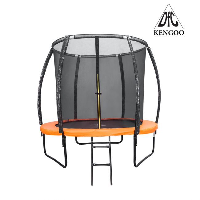 Батут с сеткой и лестницей DFC Trampoline Kengoo II 10FT-BAS-BO