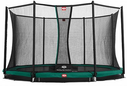 Батут Berg InGround Champion 430 Green с сеткой Comfort